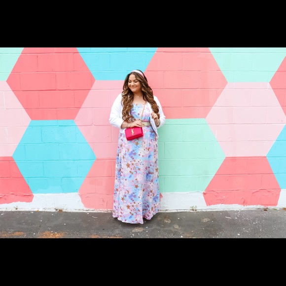 NEW Buddy Love Tie Dye Star Maxi Dress - Picture 3 of 9